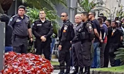 Velório do policial militar Douglas Rosa Silva