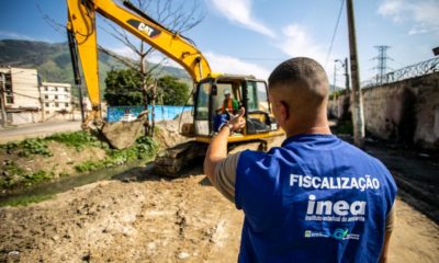 Obras de macrodrenagem dos Rios Registro e Viegas, em Senador Camará, atingem 25% do serviço