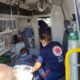 Passageira da Supervia recebe atendimento médico após confusão em trem