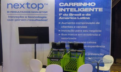 Empresa lança no Brasil o 1º carrinho de supermercado inteligente da América Latina