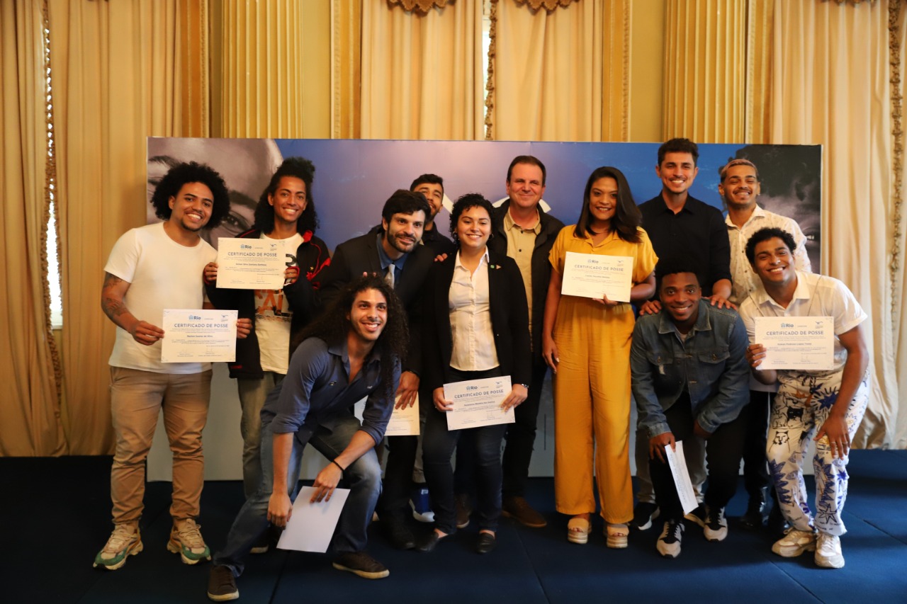Conselheiros Municipais de Juventude do Rio tomam posse no Palácio da Cidade