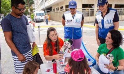 Programa RJ para Todos promove ação educativa inédita em Copacabana