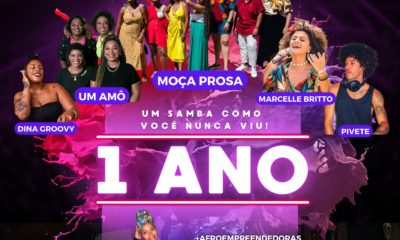 Samba do Capitu comemora 1 ano com diversas atrações no Rio