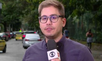 Erick Rianelli, repórter da Globo, é agredido durante reportagem