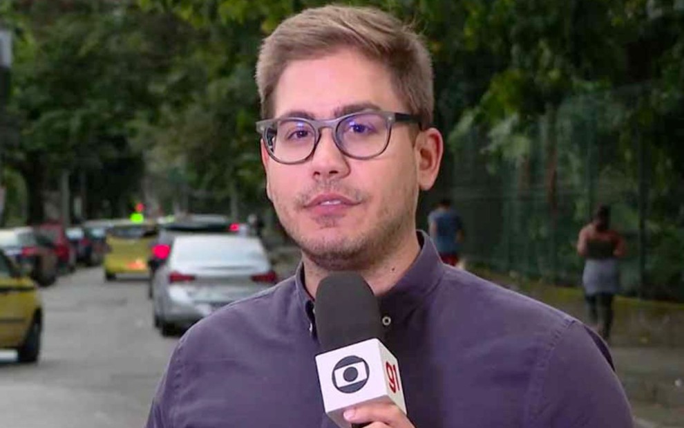 Erick Rianelli, repórter da Globo, é agredido durante reportagem