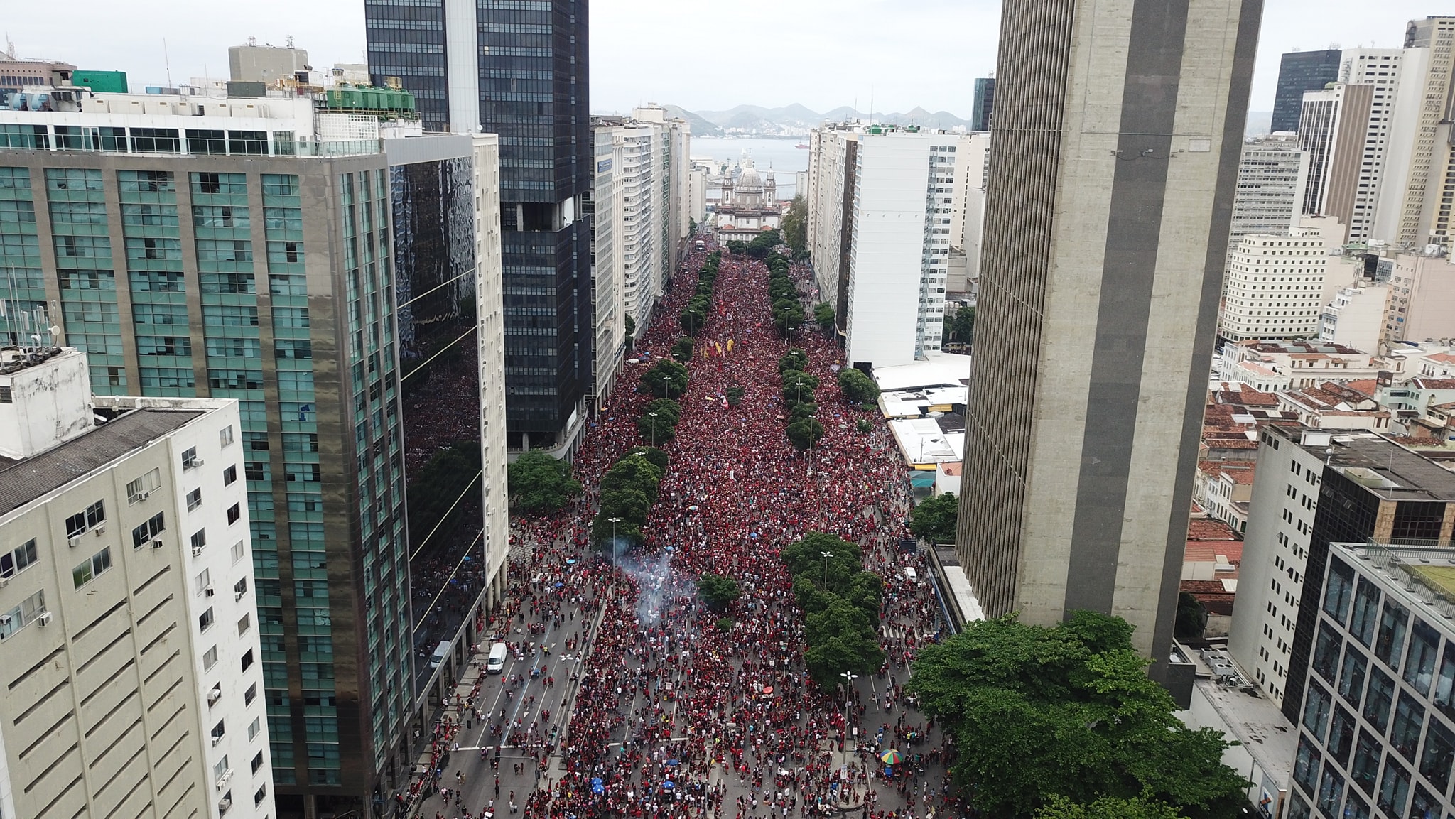 Comemoração Flamengo 2019