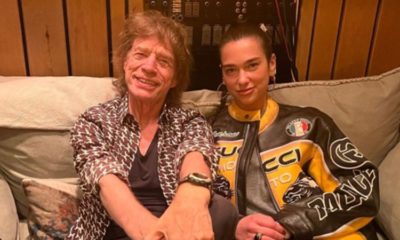 Mick Jagger e Dua Lipa entram em estúdio e levantam suspeitas sobre nova música