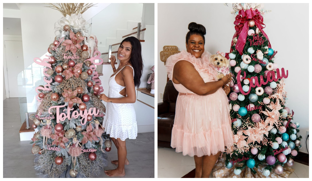 Veja as árvores de Natal dos artistas em 2022