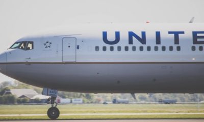 Avião da United Airlines