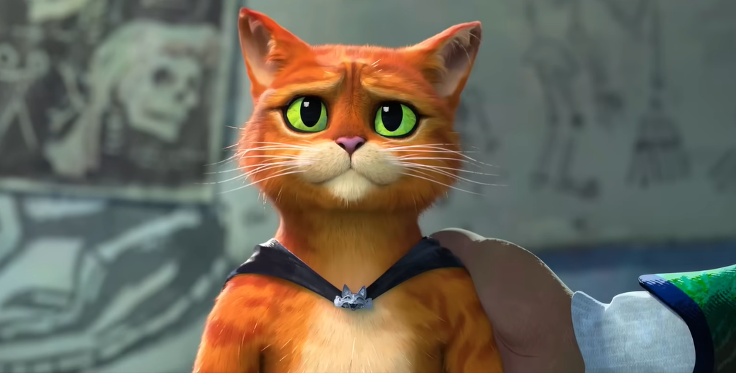 Como é feita a animação de Gato de Botas 2