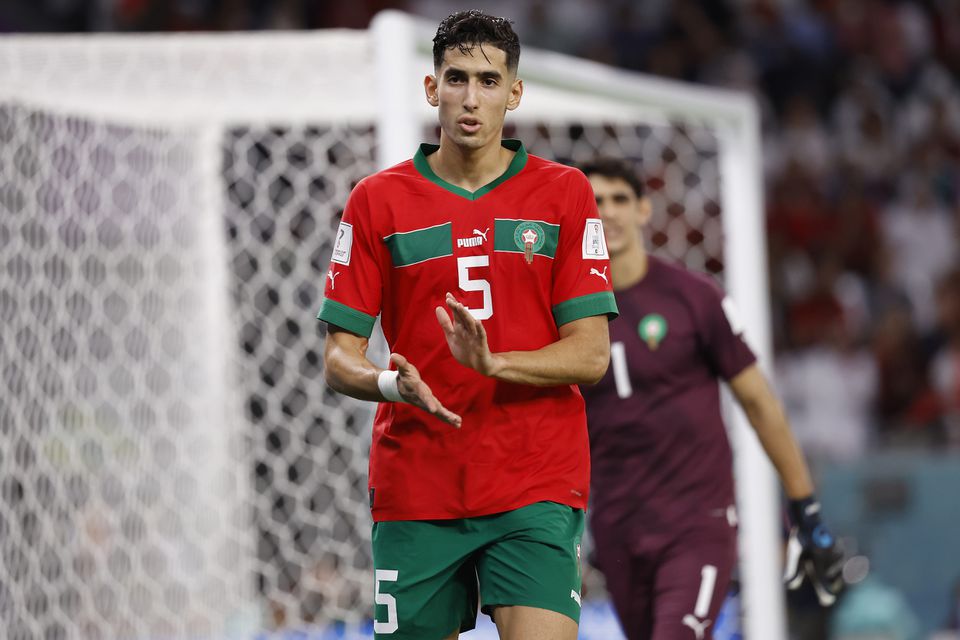 Aguerd, zagueiro do Marrocos