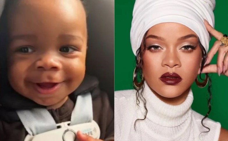 Rihanna e o filho