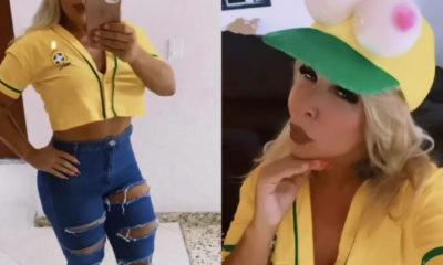 Cinquentona mais sexy do Brasil promete fazer topless se Brasil ganhar