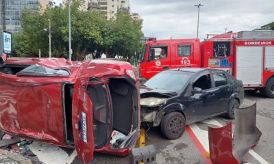 Grave acidente de trânsito no Centro do Rio