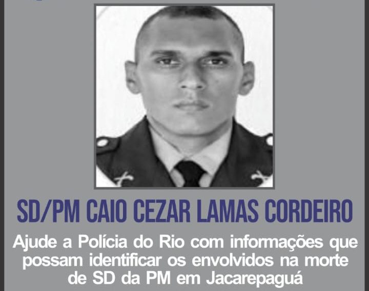 Disque Denúncia pede informações para localizar os envolvidos na morte de um policial em Jacarepaguá