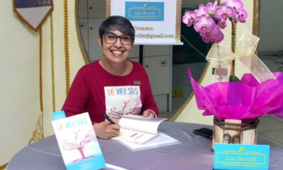 Aline Brasil, passou a ocupar a 35º cadeira da Academia Volta-redondense de Letras.