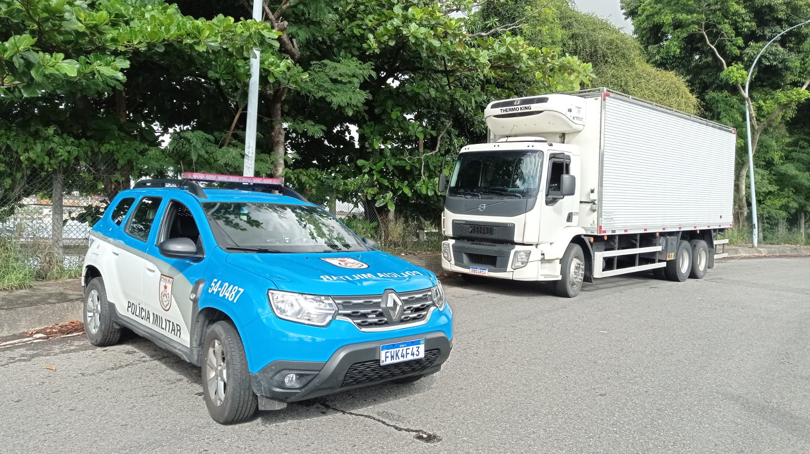 Polícia Militar impede roubo de cargas na Ilha do Governador