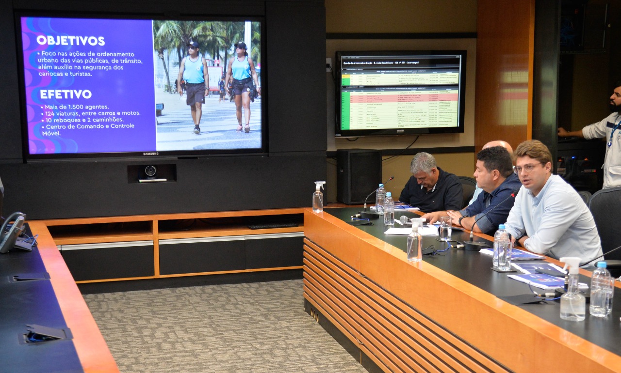 SEOP e Guarda Municipal apresentam planejamento Operacional de Ordenamento no Réveillon de 2023