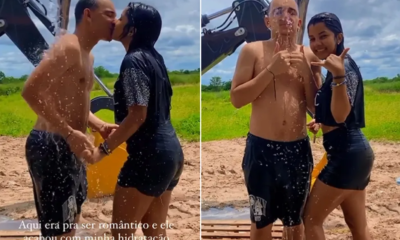 João Gomes beija influencer e mostra tudo nas rede sociais