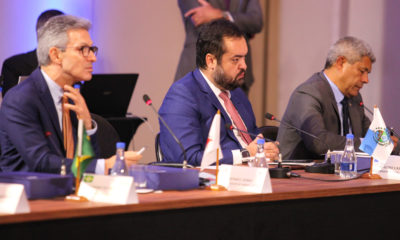 Governador do estado do Rio de Janeiro, Cláudio Castro, participa, em Brasília, do Fórum Nacional de Governadores