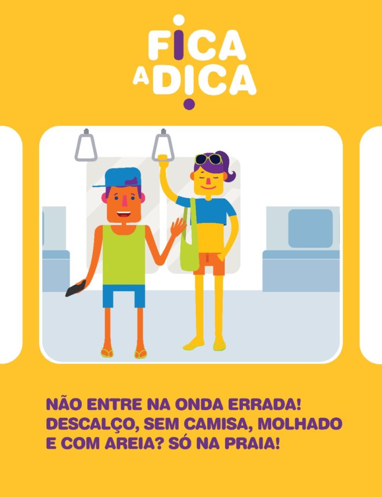Campanha educativa MetrôRio