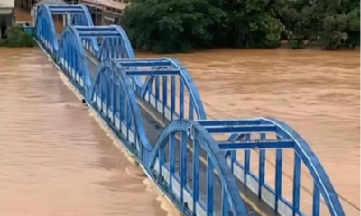 Interior do RJ sofre com fortes chuvas