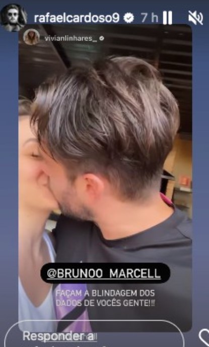 Rafael Cardoso com a nova namorada