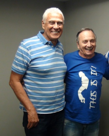 Roberto Dinamite e Gilson Ricardo