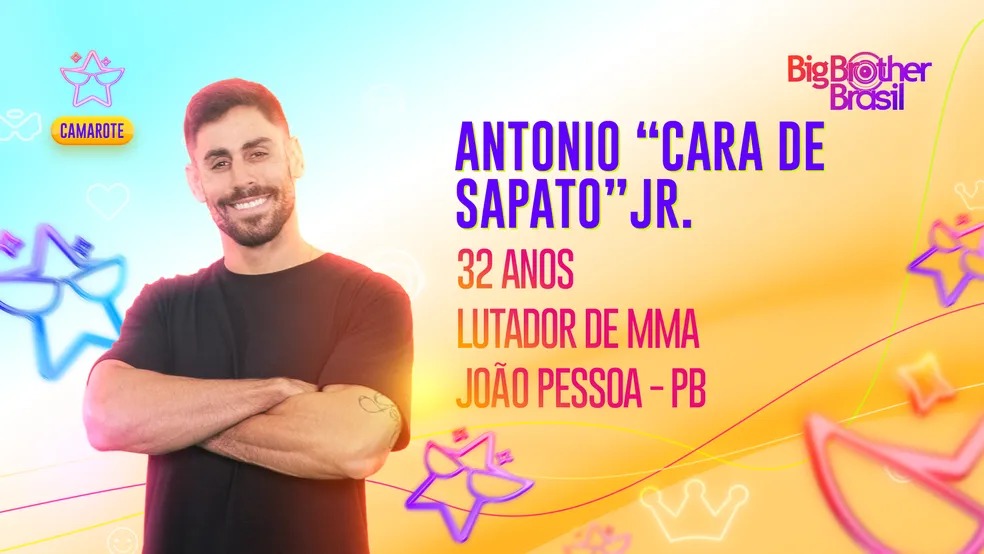BBB 23: Conheça Antonio 'Cara de Sapato' Jr., novo brother do grupo Camarote