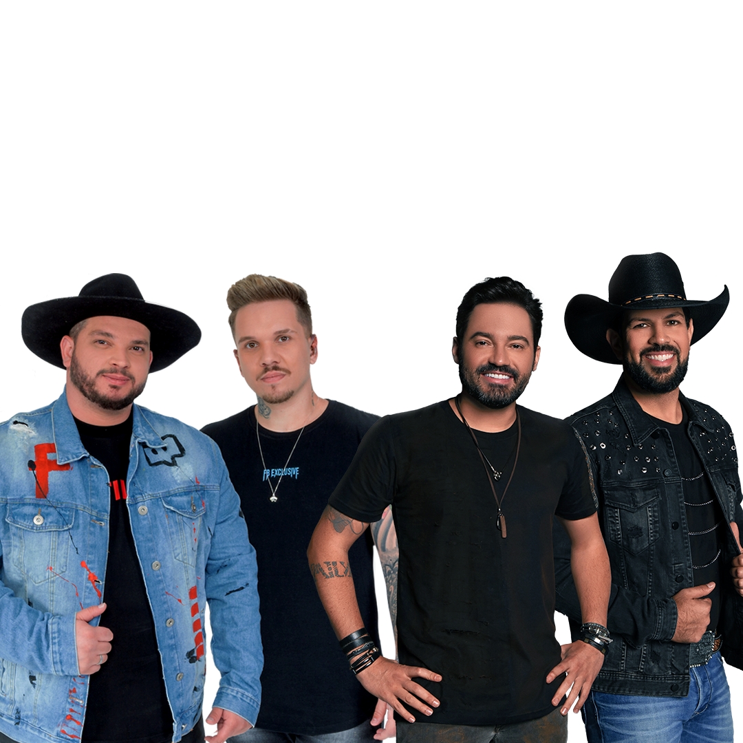 Após sucesso da música 'Média Boa', Felipe e Rodrigo lançam 'Beijo, Fumaça e Mentira' com participação de Fernando e Sorocaba