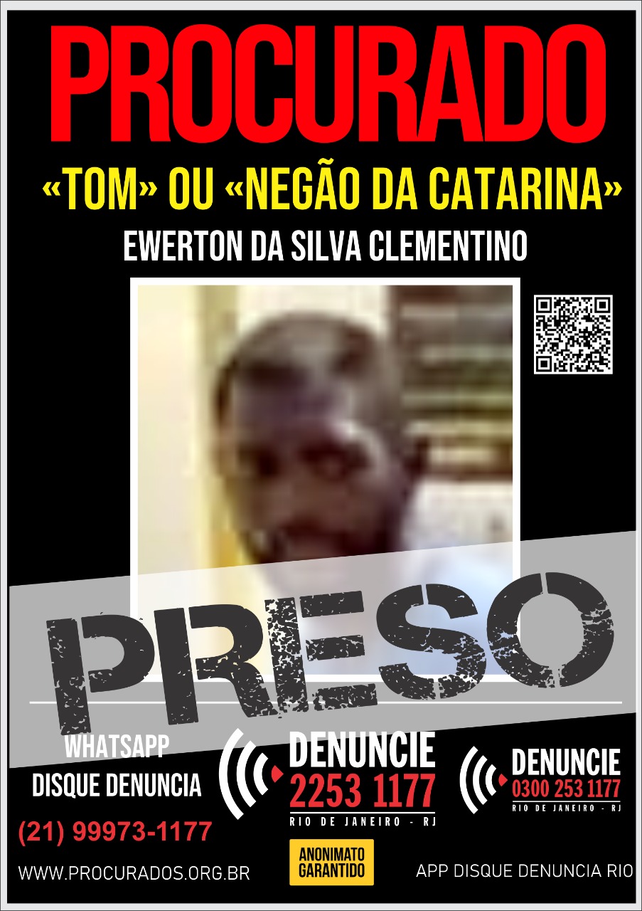 Criminoso responsável pelo tráfico de drogas em comunidade de São Gonçalo é preso