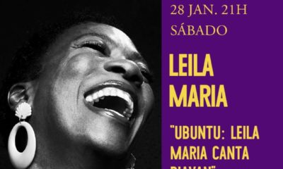 Cantora Leila Maria canta 'Djavan' no Clube Manouche, na Zona Sul do Rio
