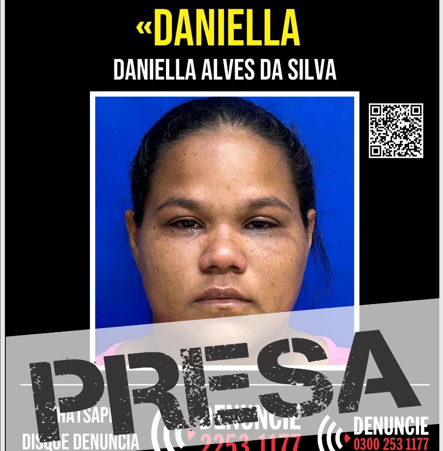 Daniella Alves da Silva, de 29 anos, é presa na no Rio