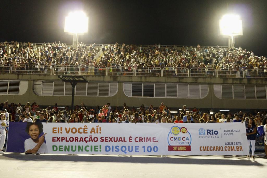 Campanha contra a exploração sexual infantil