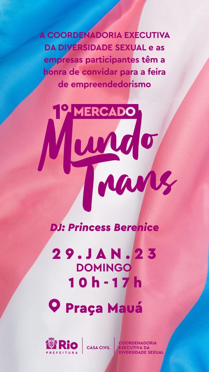 Mercado 'Mundo Trans' leva à Praça Mauá produtos criados por 15 marcas de expositores transexuais