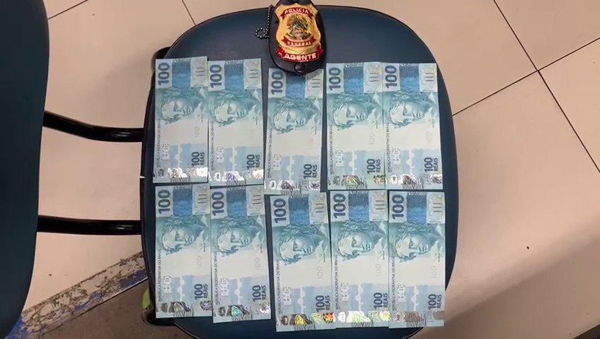 PF apreende menor com cédulas falsas em Guadalupe