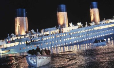 Cena do filme 'Titanic'
