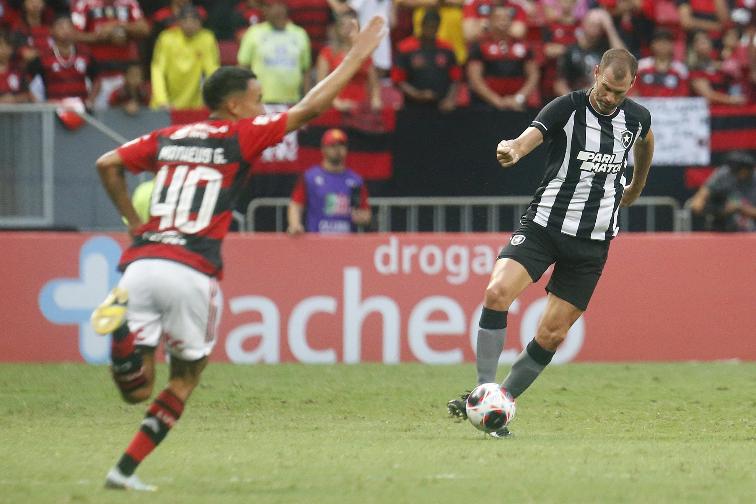 Botafogo x Flamengo pelo Campeonato Carioca no Estádio Mané Garrincha (Foto: Vítor Silva/Botafogo)