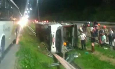 Grave acidente em Barra de Guaratiba