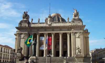 Palácio 23 de julho no Centro do Rio