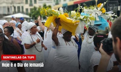 Hoje é dia da rainha do mar, hoje é dia de Iemanjá