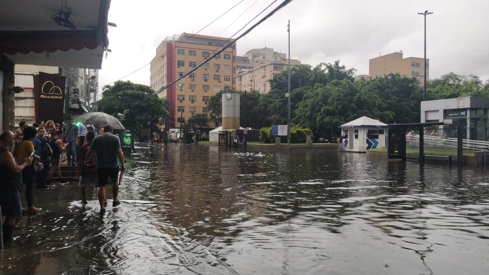 Rio entra em estágio de atenção por conta da chuva nesta terça (Foto: Divulgação)