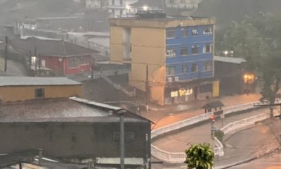 Petrópolis entra em estágio de atenção por conta da chuva