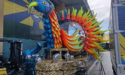 Carro alegórico da Unidos da Tijuca