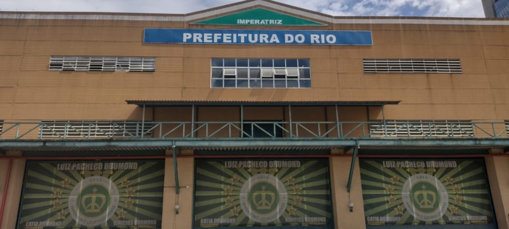 Barracão da Imperatriz, na cidade do Samba