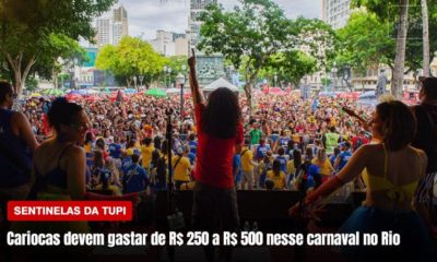 Brasileiro médio deve gastar de R$ 250 a R$ 500 reais no carnaval 2023 (Foto: Erika Corrêa/ Super Rádio Tupi)
