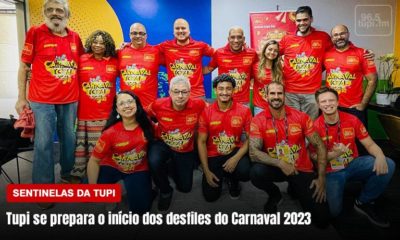 Tudo pronto para a cobertura da Tupi nos desfiles do Carnaval 2023 (Foto: Erika Corrêa/ Super Rádio Tupi)