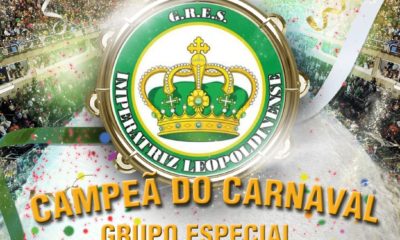 Imperatriz Leopoldinense vence o carnaval Carioca após 22 anos (Foto: Erika Corrêa/ Super Rádio Tupi)