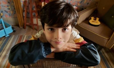 Ator mirim de 'Pantanal' e 'Cara e Coragem', Guilherme Tavares, se prepara para entrar em nova fase de 'Reis' (Foto: Divulgação)