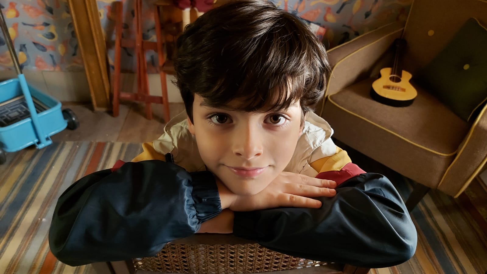 Ator mirim de 'Pantanal' e 'Cara e Coragem', Guilherme Tavares, se prepara para entrar em nova fase de 'Reis' (Foto: Divulgação)